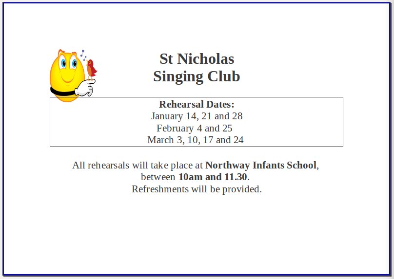 Singing Club